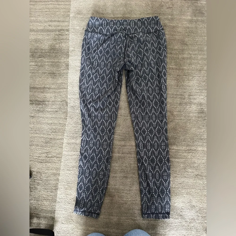 PrAna Maison Leggings Black Baleen Ankle Length Size Small
